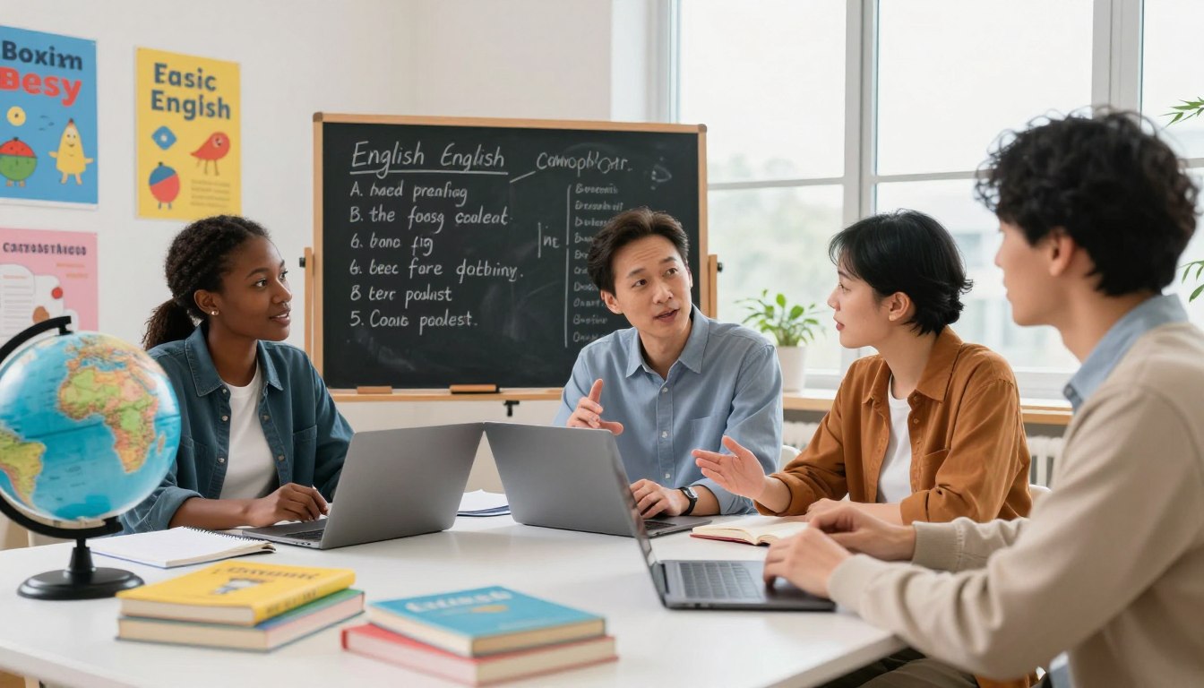 Learn Basic English in 30 Days